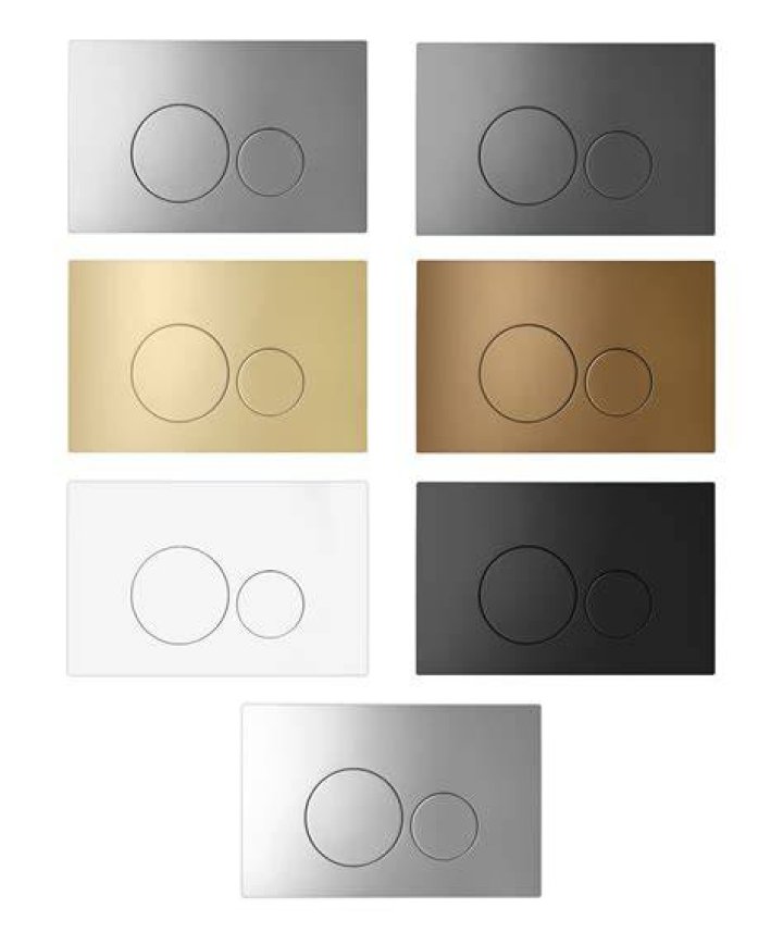 Are all flush plates standard?