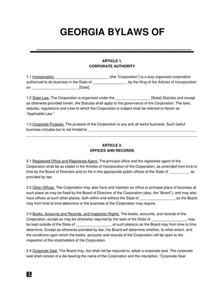 Are bylaws and CC