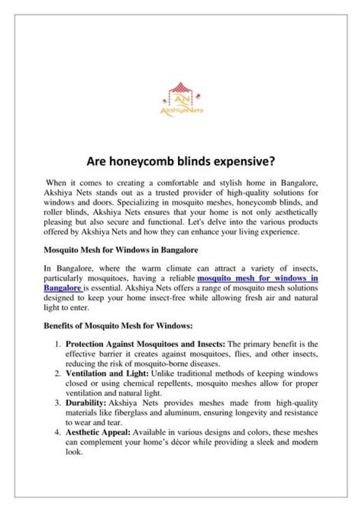 Are honeycomb blinds expensive