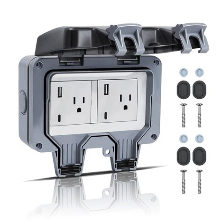 Are outdoor and indoor electrical outlets the same?