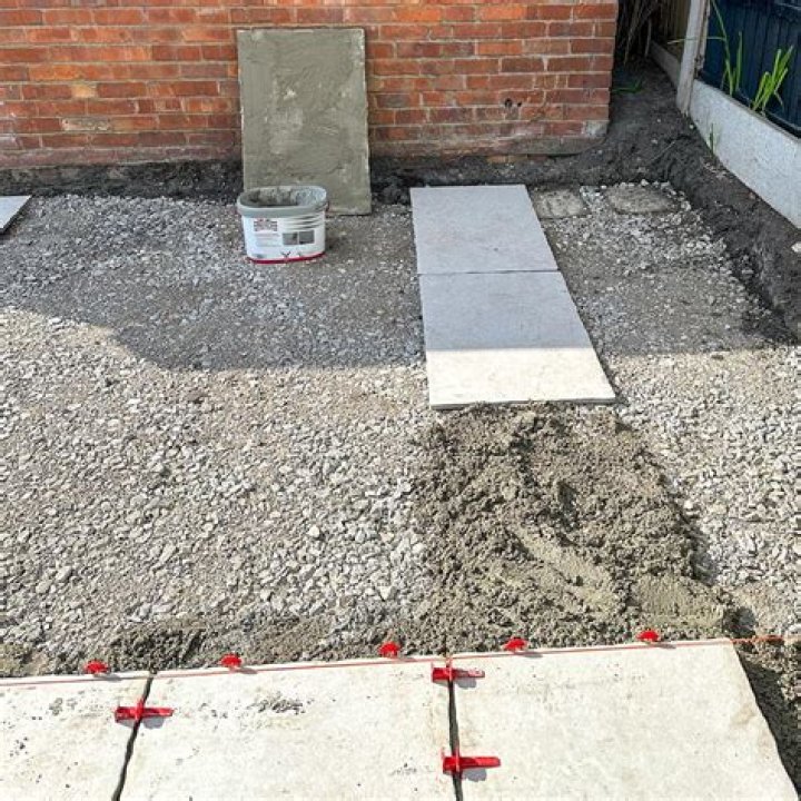 Can I put paving slabs on decking
