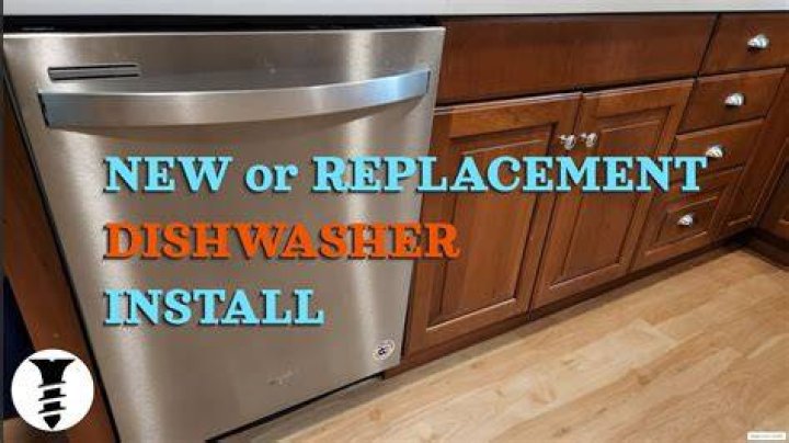 Can you replace the front panel on a dishwasher