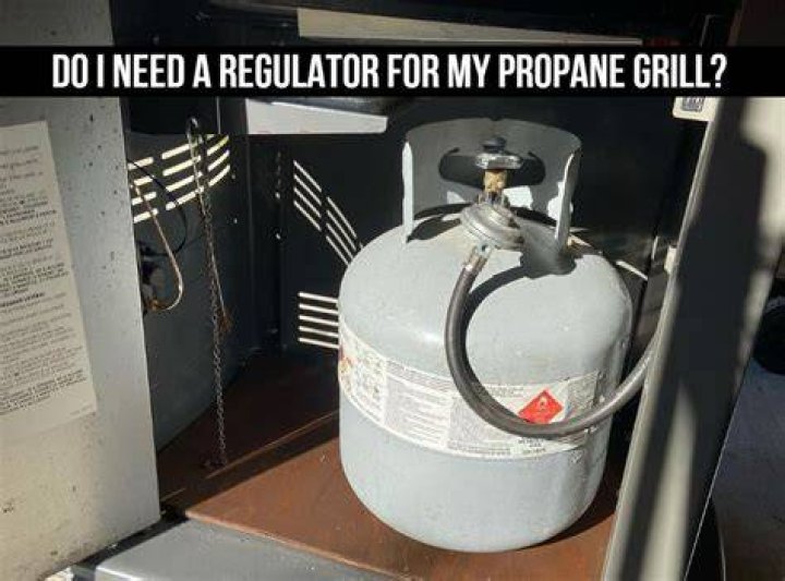 Do I need a regulator for my propane grill