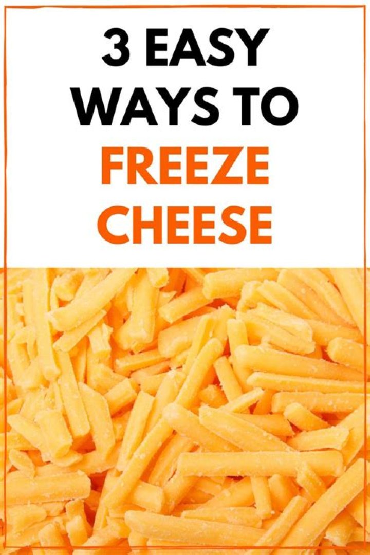 Does sliced cheese freeze well