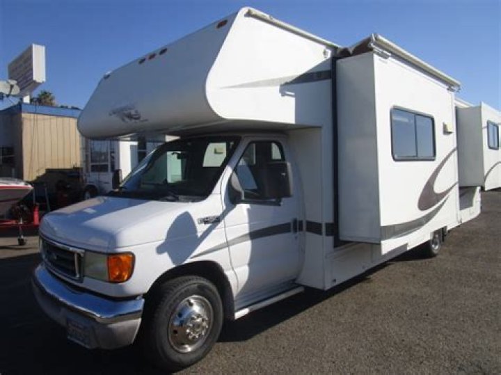 How big is a 2004 Forest River RV?