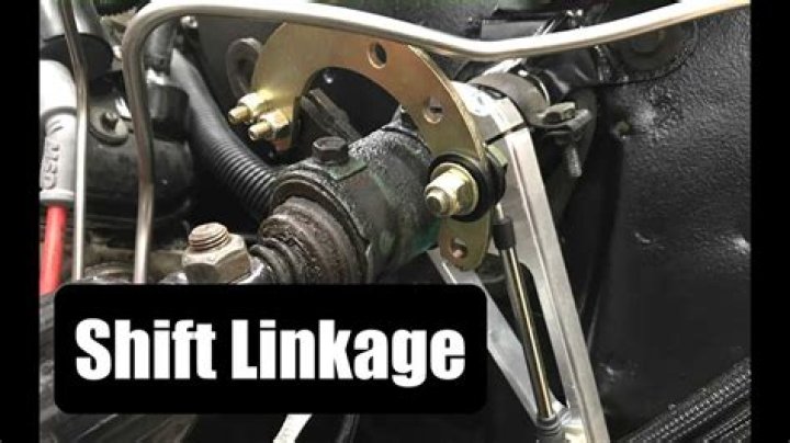 How do I adjust the column shift linkage?