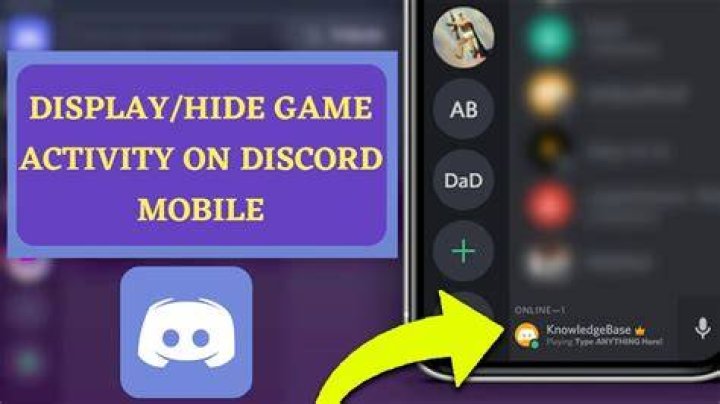 How do I enable game activity on discord