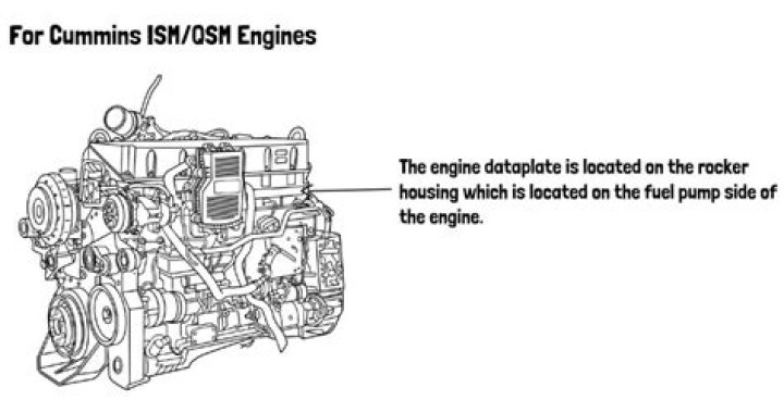 How do I identify my Cummins diesel engine?