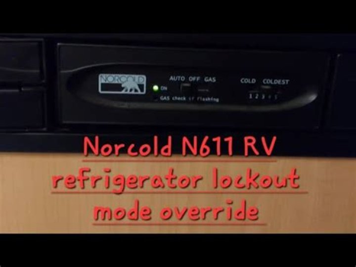 How do I reset my norcold n611?
