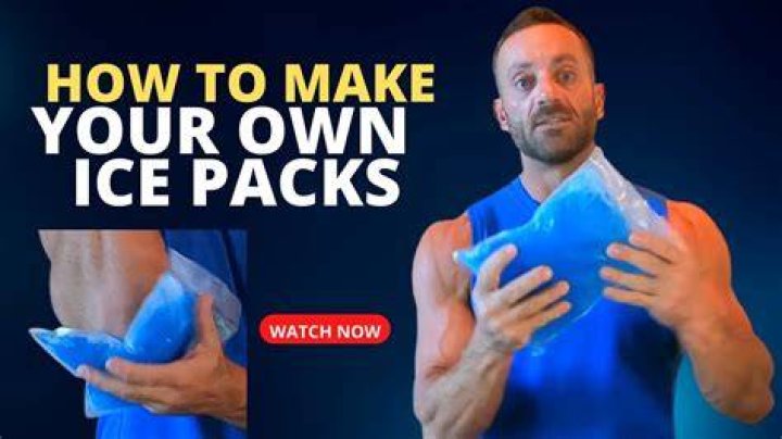 How do ice packs work on injuries