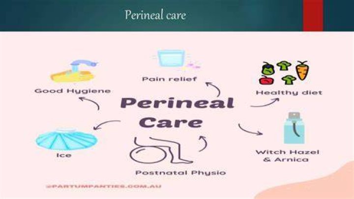 How do men do perineal care