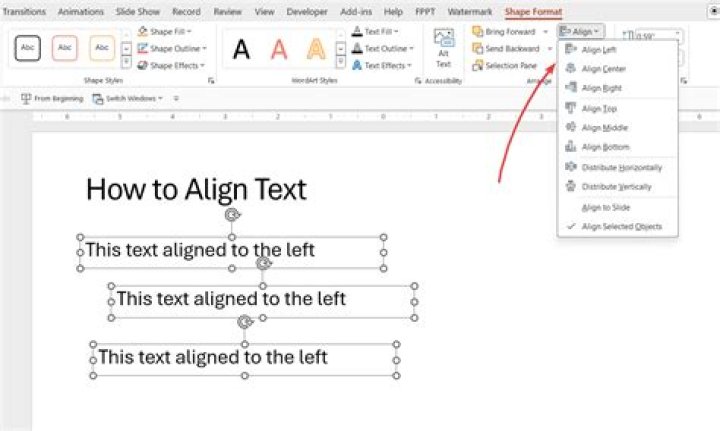 How do you align a Schwintek slide?