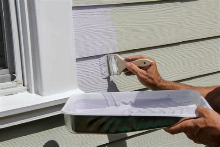 How do you clean cedar siding before painting