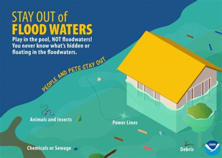 How do you get flooded water?