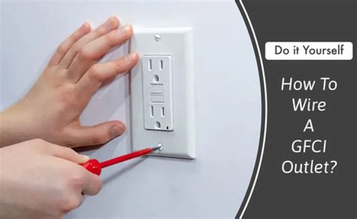 How do you install a GFCI outlet outside