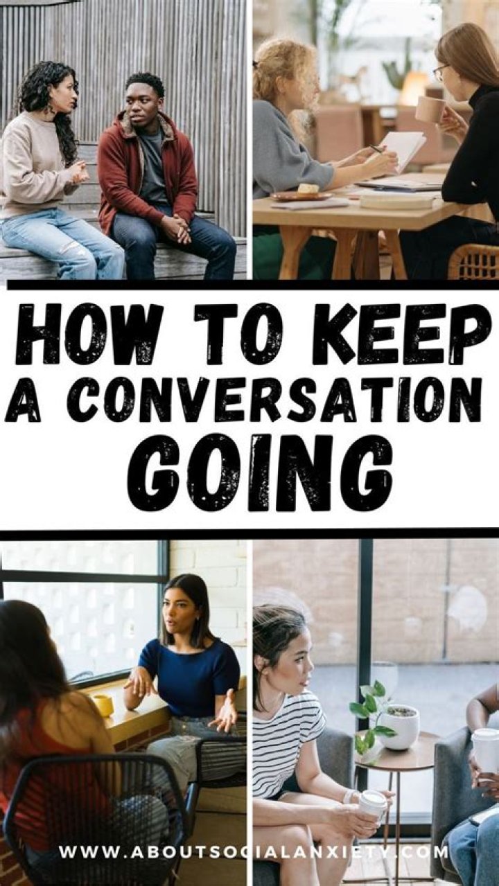 How do you keep a conversation going over text