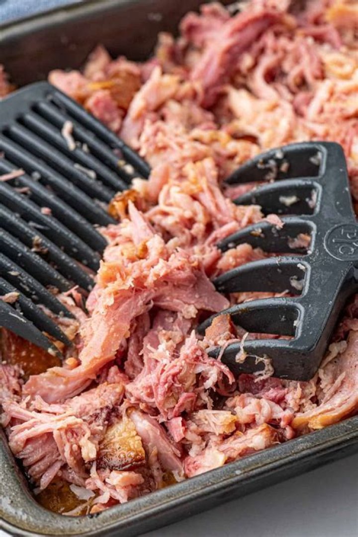 How do you keep ham from falling apart when boiling?