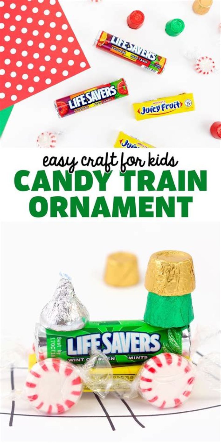 How do you make a candy train