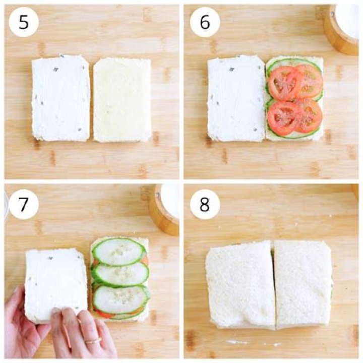 How do you make a sandwich step by step