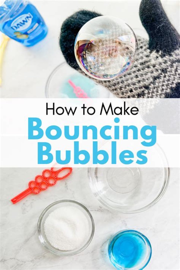 How do you make bubbles to blow?