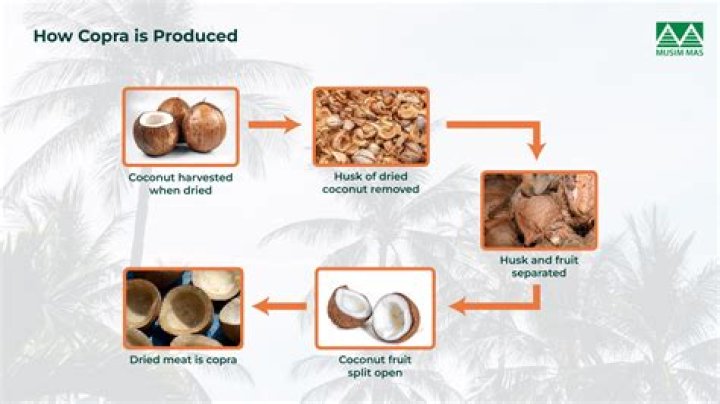 How do you make coconut copra?