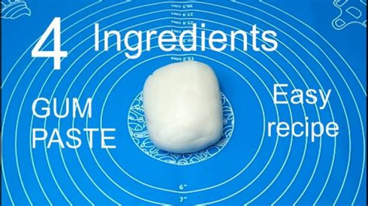 How do you make gum paste?