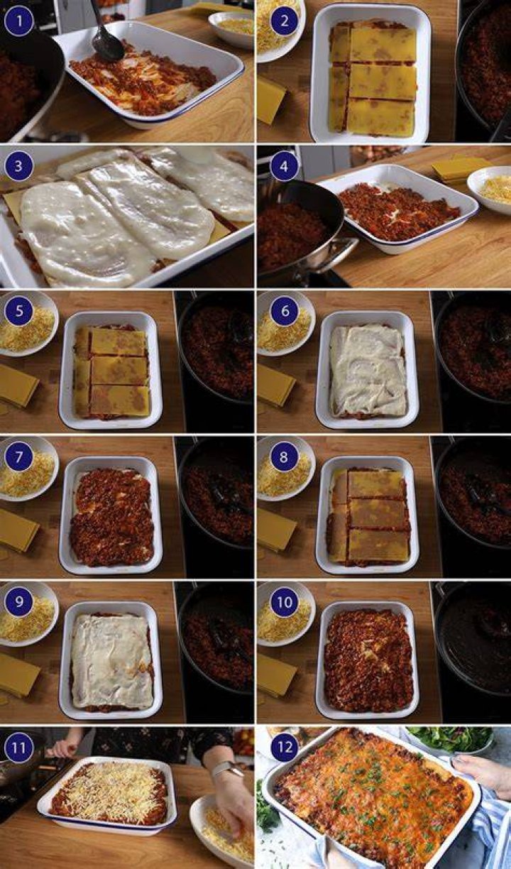 How do you make lasagne?