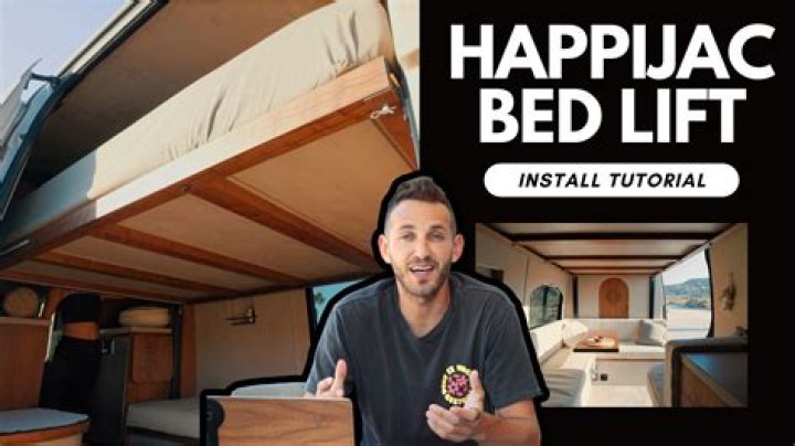 How do you manually lower a HappiJac bed?