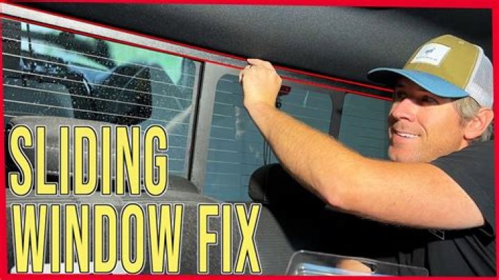 How do you remove window glass from RV?