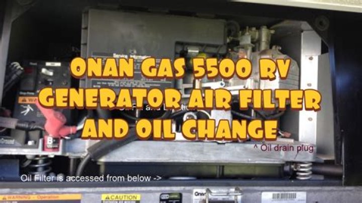 How do you reset an Onan generator?