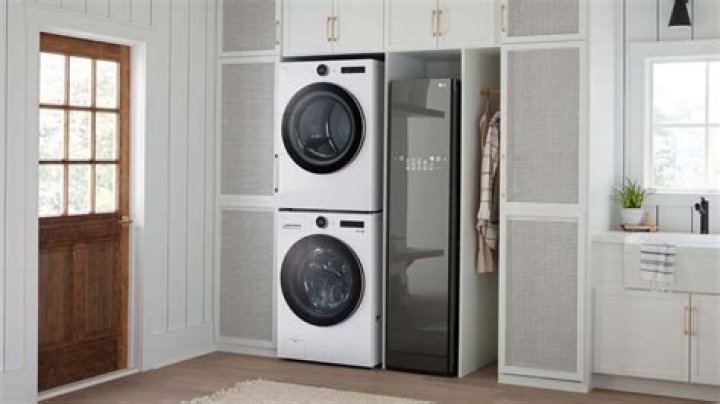 How do you take apart a stackable washer and dryer?