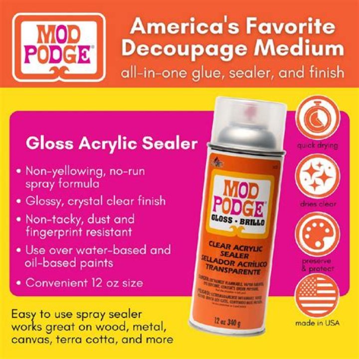 How do you use Mod Podge as a sealer