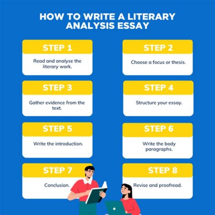 How do you write a literary analysis