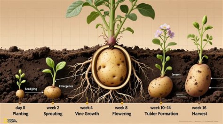 How does potato multiply?