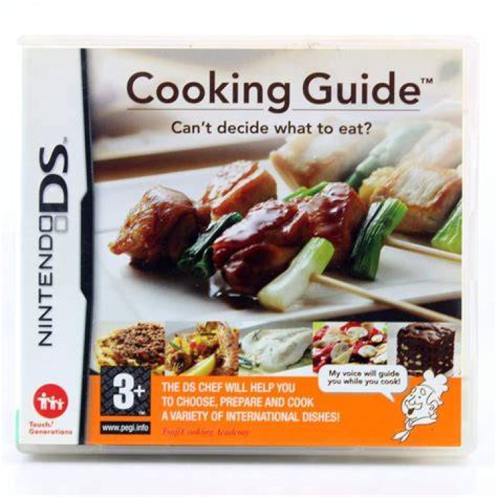 How does the Nintendo DS Cooking Guide work?