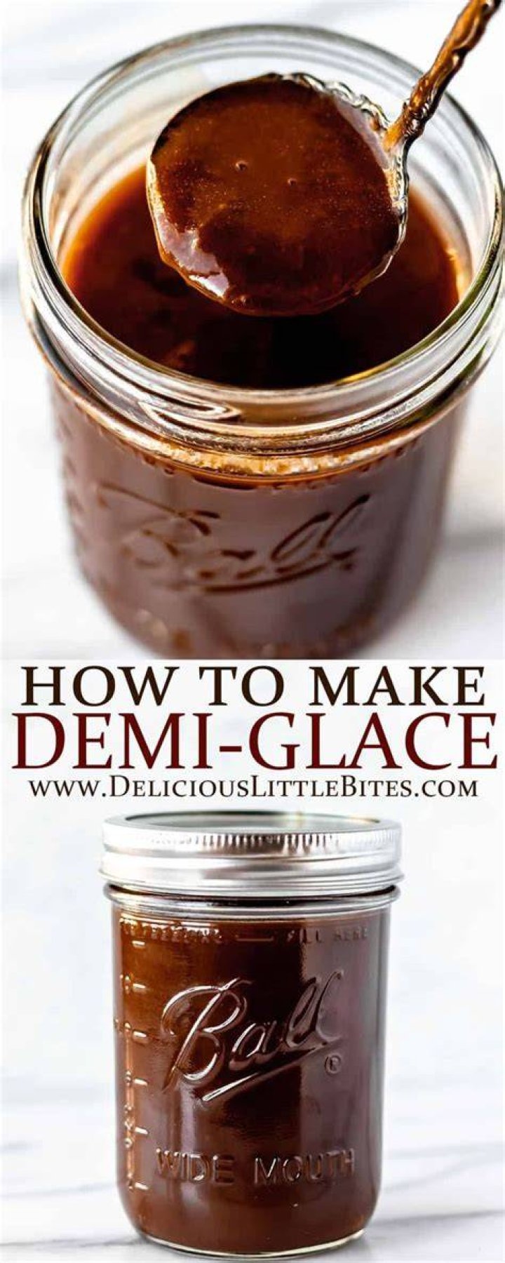 How is demi-glace prepared?