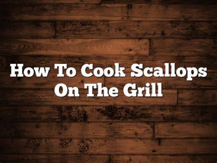 How long should scallops be cooked?
