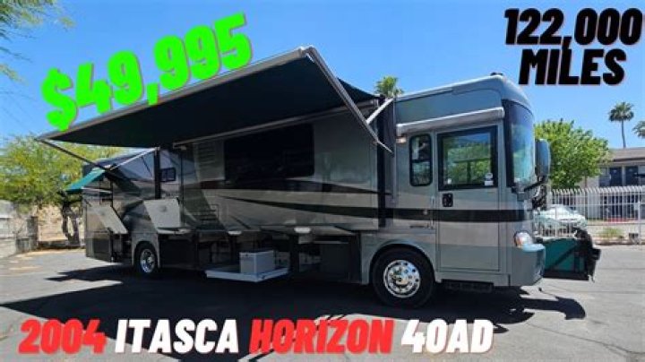 How much does a 2003 Itasca motorhome cost?