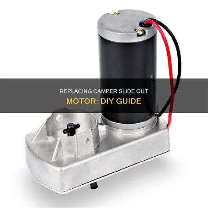 How much does it cost to replace a camper slide out motor?