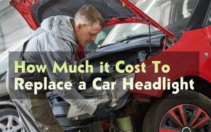 How much does it cost to replace a headlight assembly