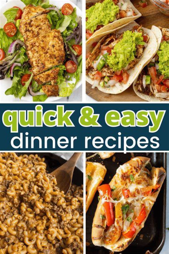 How to make a quick and easy dinner?