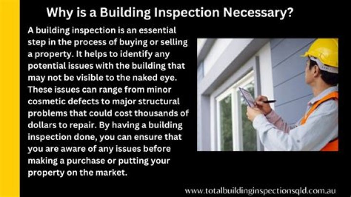 Is a building inspection necessary