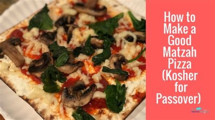 Is pizza kosher for Passover?