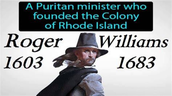 Was Roger Williams a colonist