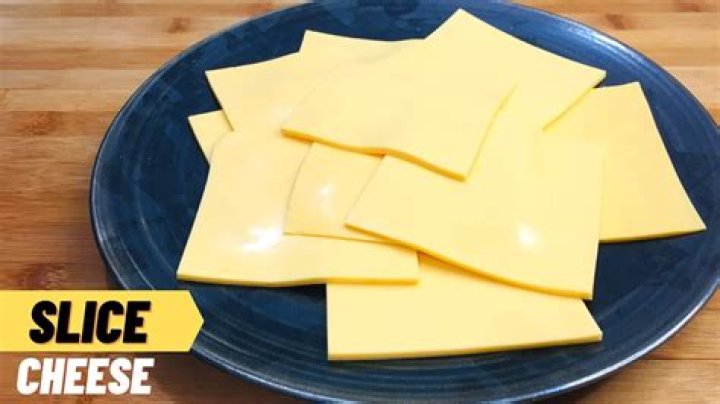 What can be made from cheese slices?