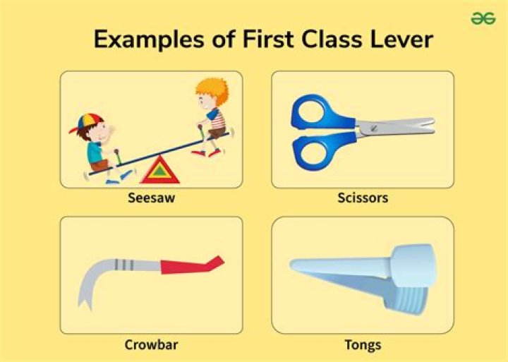 What distinguishes first class levers from second and third levers