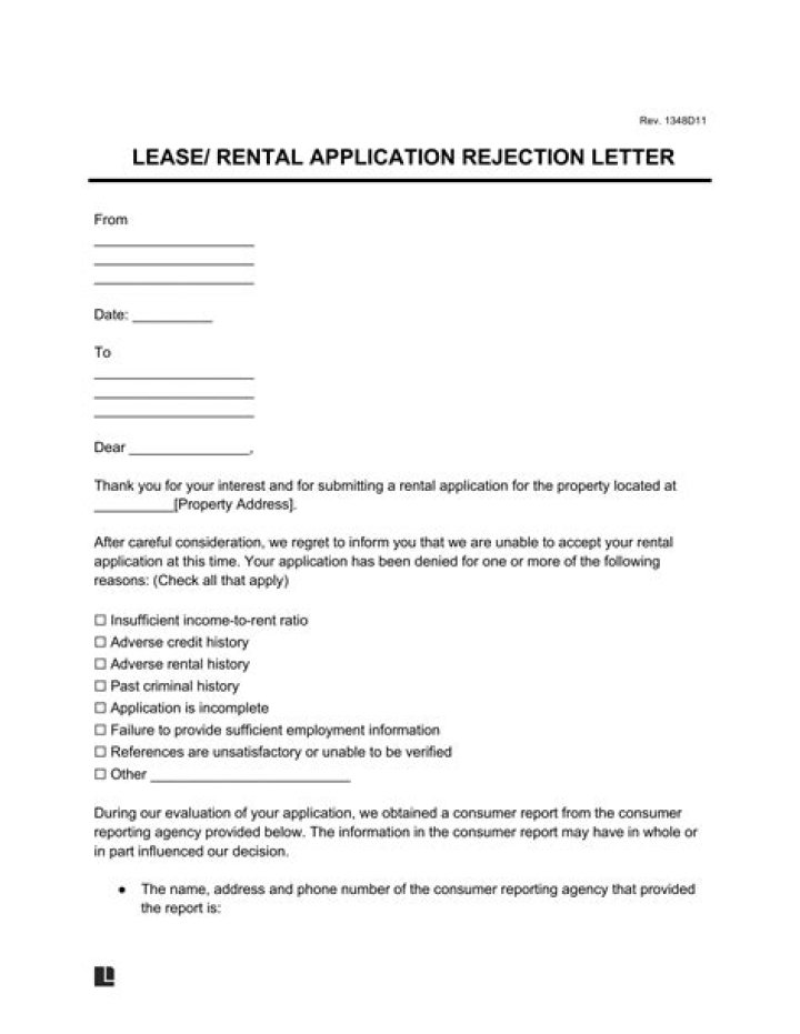 What do you write on a rental application