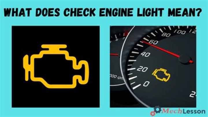 What does it mean when engine light stays on?