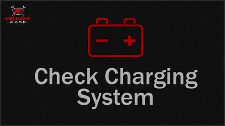 What does it mean when it says charging system failure?