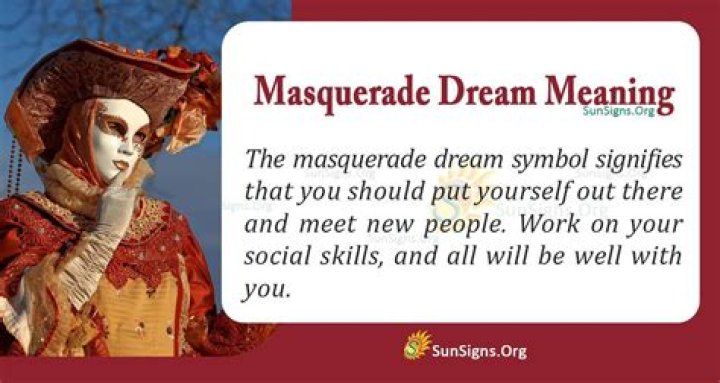 What does the masquerade symbolize